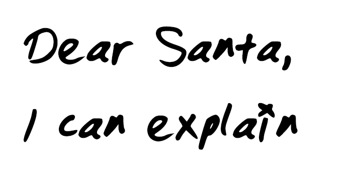 Dear Santa :: Happy Xmas from flodeau