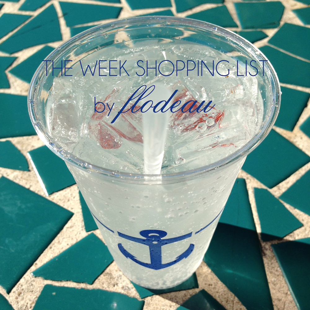 THE WEEK SHOPPING LIST BY FLODEAU