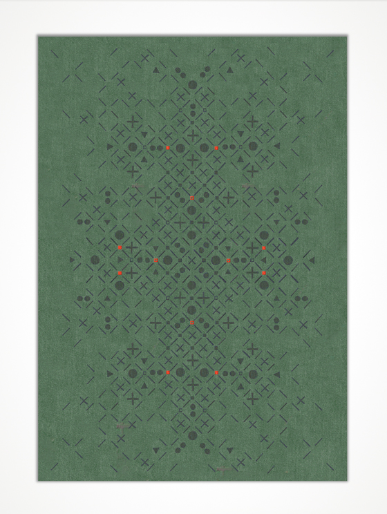 Persy rug by Sam Accoceberry for Chevalier édition