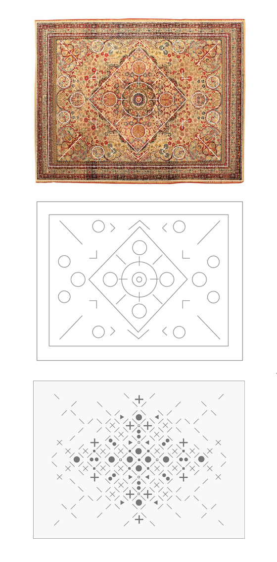 Persy rug by Sam Accoceberry for Chevalier édition