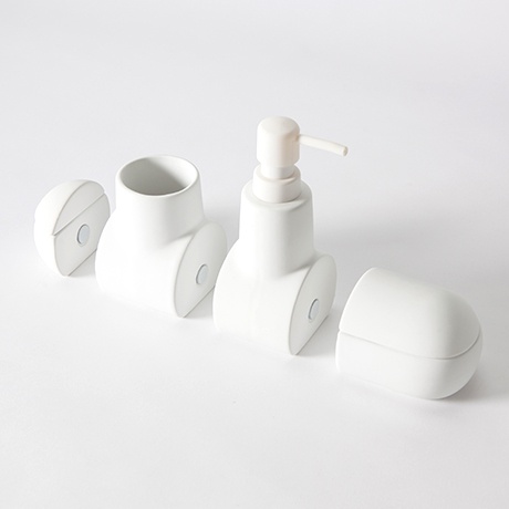Hector Serrano's Submarino -  a porcelain submarine to keep your bathroom essentials.