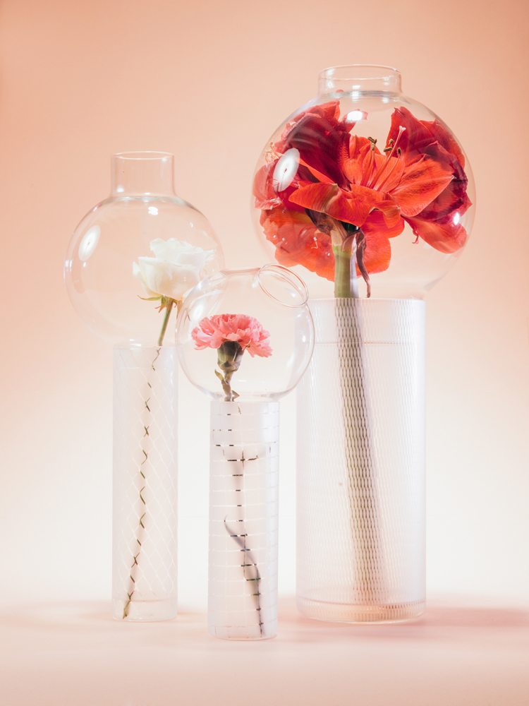 #vase #flower #pink // Olfattorio by Cristina Celestino | Flodeau.com 