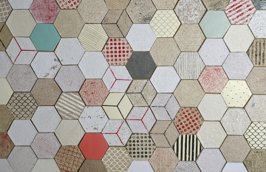Wallpapering Tiles by Dear Human | Flodeau.com