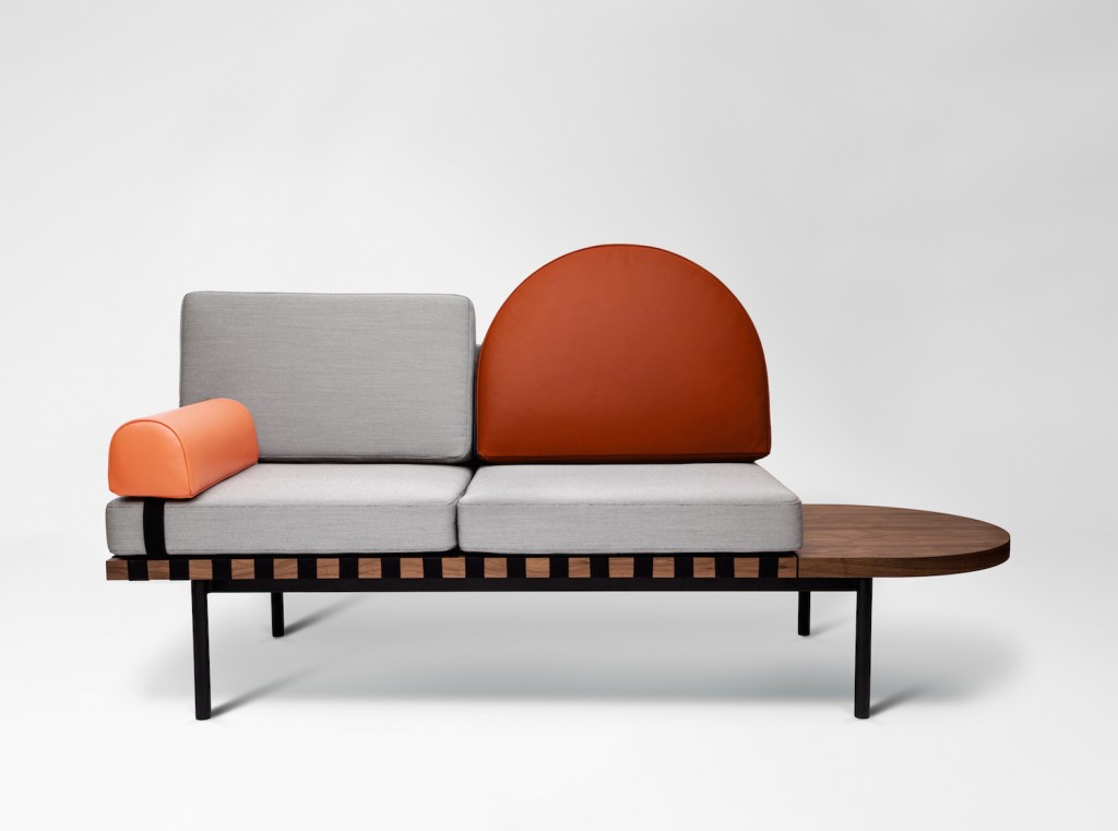 Grid sofa/daybed by POOL for Petite Friture | Flodeau.com #MDW2015