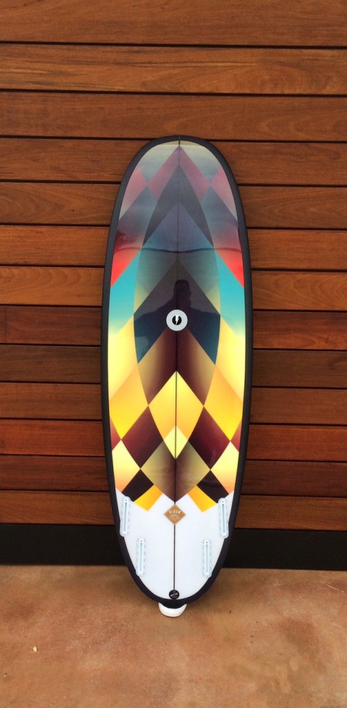 5'6"SUB illustrated by Pierre Kiandjan // Matt Parker - Album Surfboards | FLODEAU.COM 